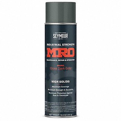 Spray Paint Dk Gray 16oz.