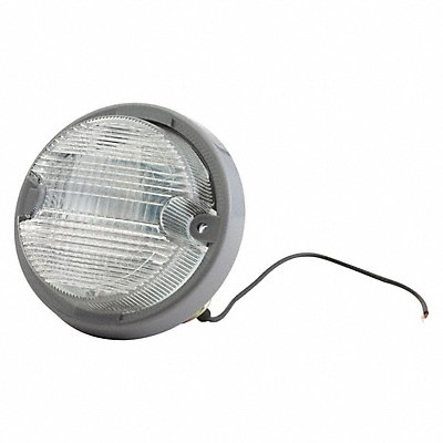 Back Up Lamp Round Gray 3-7/8 dia.