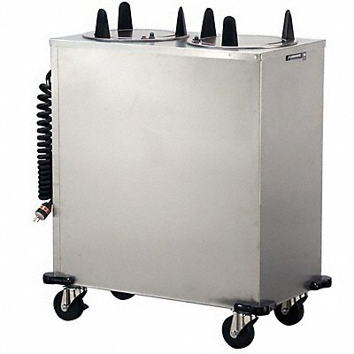 Plate Dispenser Cart 36 1/2 in L SS