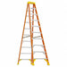 Stepladder Fiberglass 10 ft H 300 lb Cap