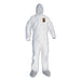 COVERALL,A45,3XL,WH