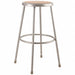 Round Stool Welded Tube Leg Gray 30 H