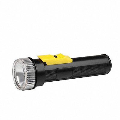 Handheld Flashlight Plastic Black 49lm