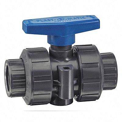 Manual Ball Valve PVC 1 Fkm Threaded