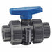 Manual Ball Valve PVC 1/2 Fkm Threaded