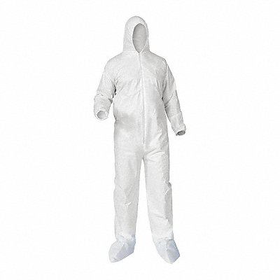 Coverall 5XL Wht KleenGuard A35 PK25