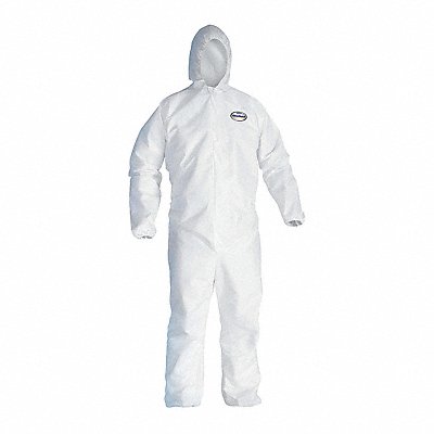 Coverall 5XL Wht KleenGuard A40 PK25