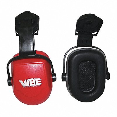 Earmuff Capmount Vibe Red NRR 25