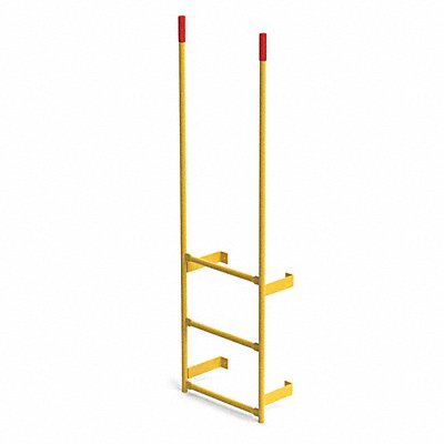 Dock Ladder Wall Mount Steel 5 ft 8 