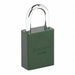 Alum Safety Lockout Padlock KD Green