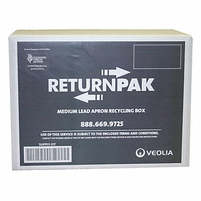 Lead Apron Recycling Box Medium