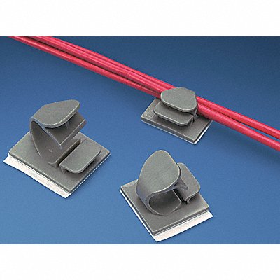 Wire Clip Adhesive Backed PK100