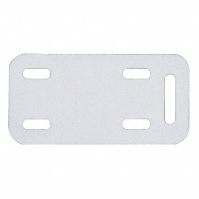 Thermal Marker Plate 3 x1 White