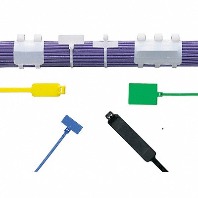 Cable Tie 4.3 in Nylon White PK1000