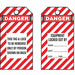Tag Danger This Tag . Rd/bl/wh PK5