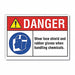 Eye  Hand Danger Lbl 7inx10in Polyester