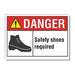 Danger Sign 7 inx10 in Non-PVC Polymer