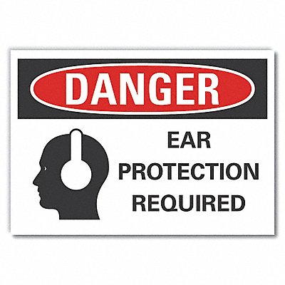Danger Sign 10in x 14in Non-PVC Polymer