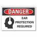 Danger Sign 10in x 14in Non-PVC Polymer