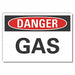 Danger Sign 10in x 14in Non-PVC Polymer