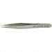 Fine Point Tweezer Strong Flat Tip 120mm