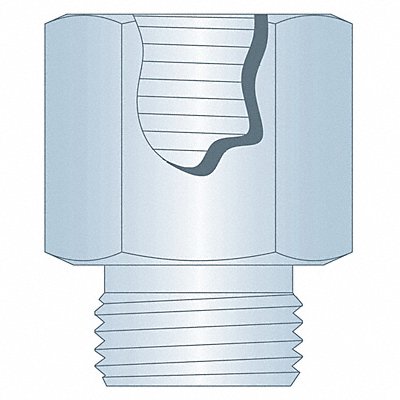 Adapter 7/16 -27UNS x 1/8 -27NPTF (F)