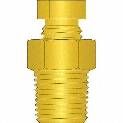 Tubing Connector Fitting Straight 1/8 