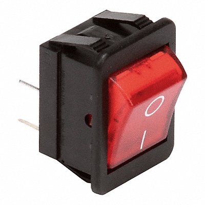 Power Switch Red Rocker