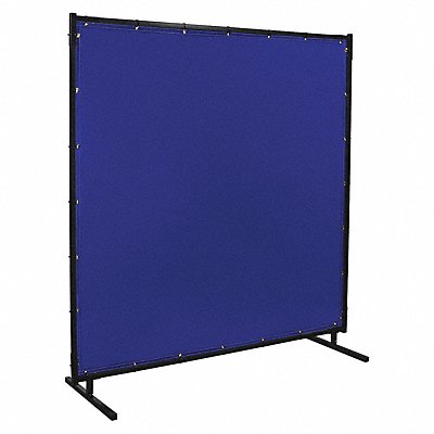 Welding Screen 8 ft H 8 ft W Blue