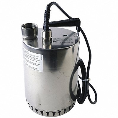 Submersible Sump Pump 1/2 HP 115VAC