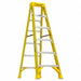 Stepladder Fiberglass 6 ft H 375 lb Cap