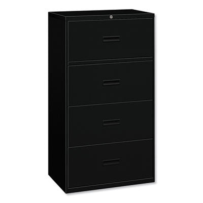 FILE,4 DRAWER LATERAL,BK