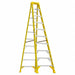 Stepladder Fiberglass 10 ft H 375 lb Cap