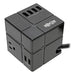 SURGE,3 OUTLET,CUBE,BK