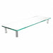 Glass Monitor Desk Stand 27.5IN X 9.5IN