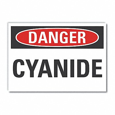 Danger Sign 10inx14in Non-PVC Polymer