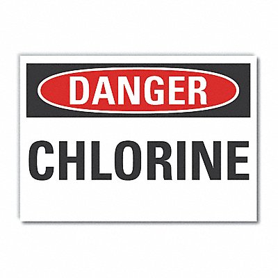 Danger Sign 10in x 14in Non-PVC Polymer