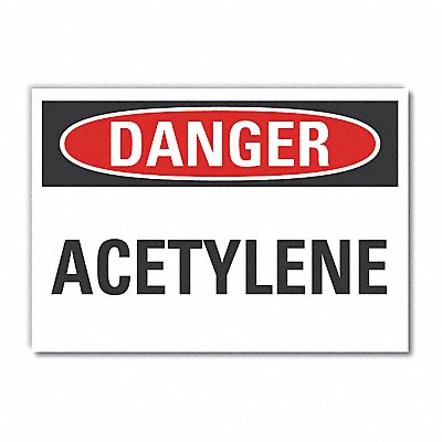 Danger Sign 10in x 14in Non-PVC Polymer