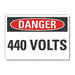 Danger Sign 7 inx10 in Non-PVC Polymer
