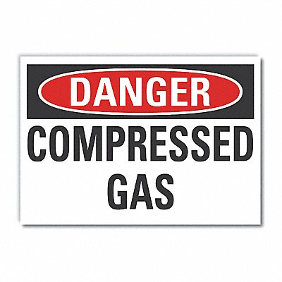 Danger Sign 10inx14in Non-PVC Polymer