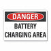 Danger Sign 7 inx10 in Non-PVC Polymer