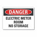 Elec Panel Danger Lbl 10x14in Polyester