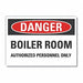 Danger Sign 7 inx10 in Non-PVC Polymer