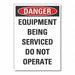 Mach Operation Danger RflctvLbl 14x10in
