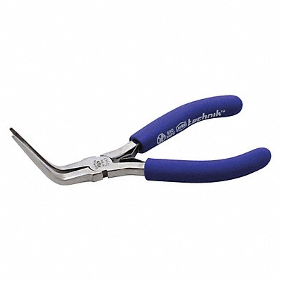 Pliers Bent Needle Nose 6 Serrated