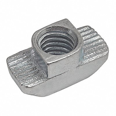 Drop In T-Nut M6 Slot8 Zinc Plated Steel