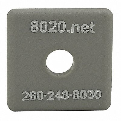 End Cap Gray W/Push-Ins 1515/1515-Lite