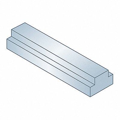 Step Key Stock 1/2 x5/8 x1ft Type2 ZcOv