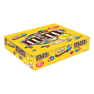 CANDY,M&M,PEANUT,48/BOX