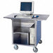 Cashier Stand Mobil Stainless 51x26x35